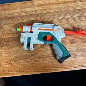 Nerf Strikefire Nite Finder EX-3 C-307A 2004 Green Grey Tested & Working